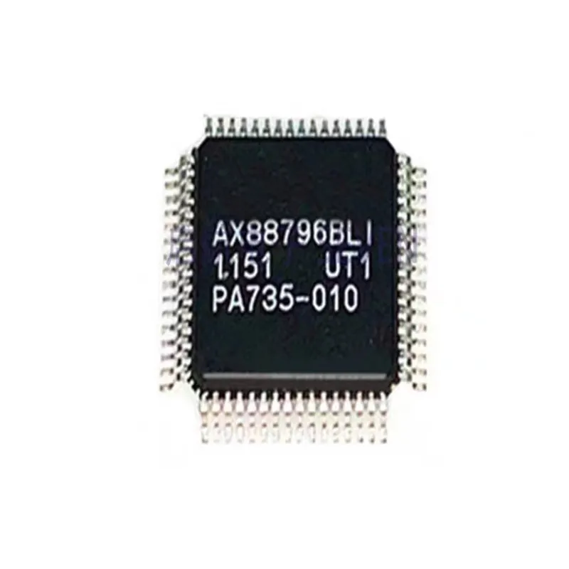 100%Нов оригинален AX88796BLF QFP64 Ethernet контролен чип