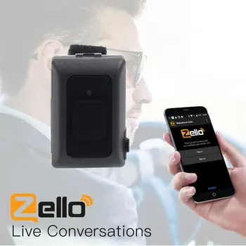 Безжичен Bluetooth съвместим PTT Walkie Talkie бутон за Android IOS система, работа с Zello PTT приложение, R16 IOS версия