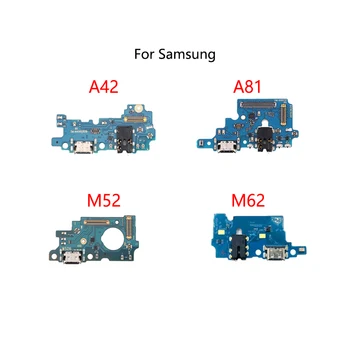 USB заряд док порт гнездо жак щепсел конектор Flex кабел за Samsung A42 5G A426B A81 A815F M52 M526B M62 M625F зареждане съвет
