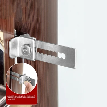 Сигурност преносим щепсел за врати Блокиране на хотелски врати Заключване на дома за сигурност Заключване на устройството Заключване на вратата