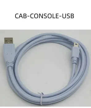 CAB-CONSOLE-USB= Конзолен кабел 6 фута с USB тип A и мини-B за CISCO рутери и комутатори WS-C3750X ISR4221 4331 4351