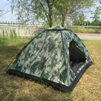 Ultralight къмпинг палатка еднослойна преносима палатка анти-UV покритие за открит плажен риболов