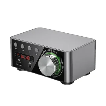 TPA3116 мощност мини усилвател аудио 5.0 приемник стерео дома кола усилвател USB 100w музикален плейър стерео аудио усилвател