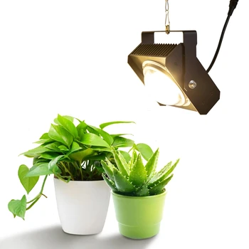 COB LED расте светлина пълен спектър 100W 3000K 3500K LED растение расте лампа за вътрешна хидропоника парникови растения зеленчуци & цъфтеж