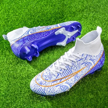 2023 Горещо продавани футболни обувки за момчета Мъжки качествени футболни обувки на едро ChildrenTF / AG футболни обувки за обучение на маратонки