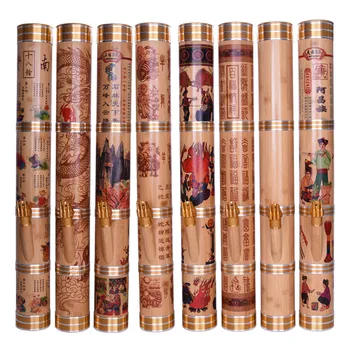 Висококачествен Юнан бамбукова водна тръба Голям счупен бамбуков комплект за пушене Специален естествен златен бамбуков тръбен филтър Hoyah