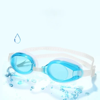 Регулируеми очила за плуване Меки силиконови очила за плуване против мъгла за деца Момчета Момичета Оборудване за басейн за плуване Очила за гмуркане