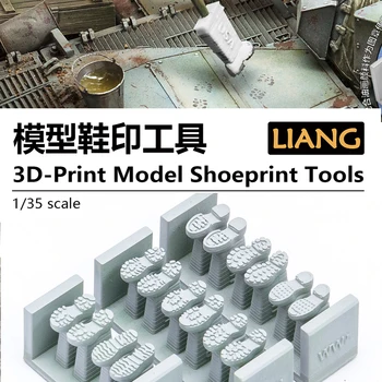 Liang 0401/0402/0403 3D-печат модел обувки инструменти 1/35 мащаб за диорами модел сцена декорация