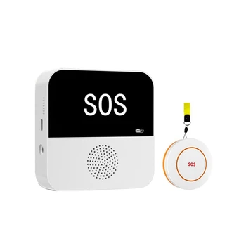 Безжичен пейджър за грижи за възрастни хора със SOS спешно повикване, подходящ за възрастни пациенти