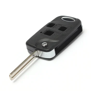 3 бутони преобразуване флип ключ дистанционно Fob случай за Lexus Is200 Ls400 Rx300 Gs300