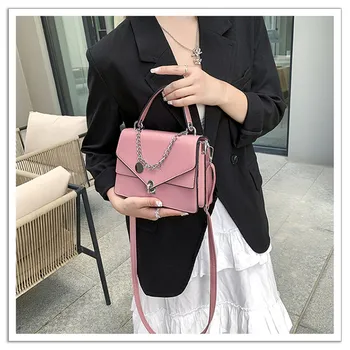 Fashion Women's Messenger Bag 2023 Нова тенденция висок клас дами рамо чанта верига чанта луксозна голям капацитет Crossbody чанта