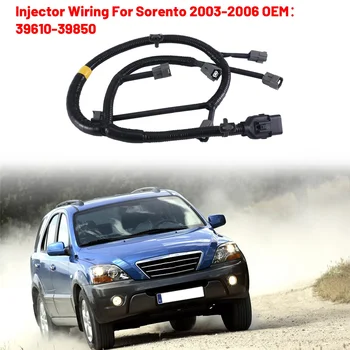 Инжекторно окабеляване за Hyundai Terracan 2002-2006 за Kia Sorento 2003-2006 Инжектор за гориво на двигателя 39610-39850