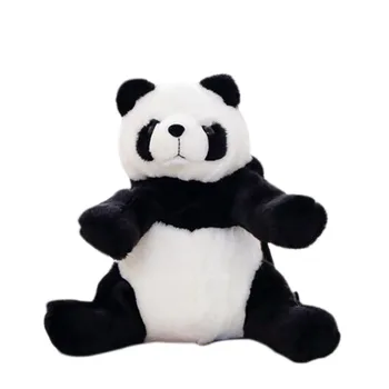 35x22cm карикатура панда раница рамо чанта животно плюшена кукла за момче момиче