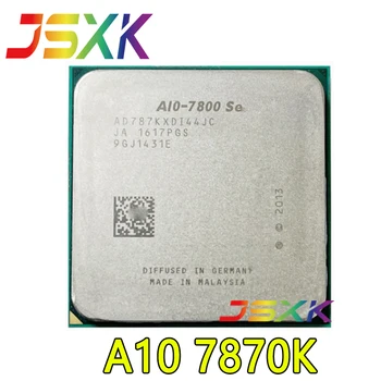 FOR Usado amd A10-Series a10 7870 k a10 7870 k 3.9 GHz processador cpu quad-core ad787kxdi44jc soquete fm2 +