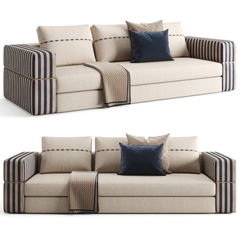 Нов италиански луксозен стил модерен секционен диван лек луксозен прост дизайн диван комплект мебели за хол