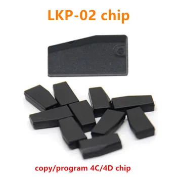 10pcs оригинален Най-новият LKP02 LKP-02 KD 4D VVDI 4D чип може да клонира 4C / 4D / G чип чрез Tango&KD-X2 VVDI мини