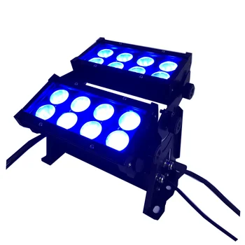 1pcs IP66 водоустойчив 16x8w rgbw 4 в 1 мини LED светлини за измиване на градски цветове