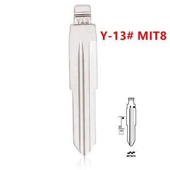 10pcs Y-13 Y13 13#, MIT8 MIT8FH KEYDIY Универсални дистанционни управления Flip Key Blade за Mitsubishi