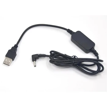 USB DC адаптерен кабел CA-PS700 за Canon LP-E10 E8 E5 LP-E12 DR-E10 DR-E12 E15 E17 DR-50 80 NB-7L NB-10L NB-2LH сляпа батерия