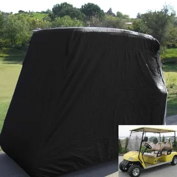 водоустойчив капак за количка за голф 4 Пътнически клуб кола дъждобран S / M / L размер Оксфорд кърпа капак голф аксесоари трайни