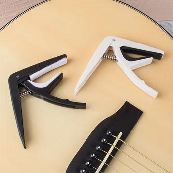 Universal Guitar Capo ABS + Metal Quick Change Clamp Key for Acoustic Classic Electric Guitar Parts Accessories