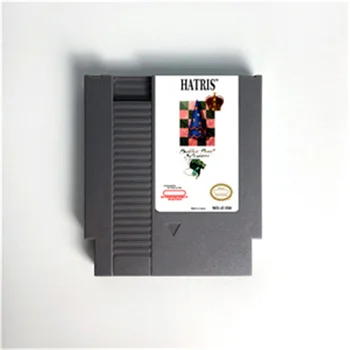 Hatris Количка за игри за 72 пина конзола NES