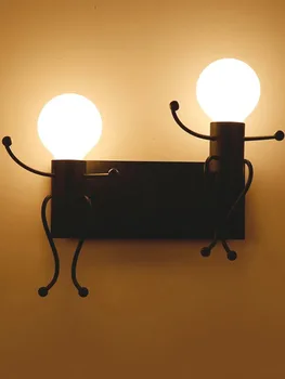 модерен светодиоден кристален осветител пентеадейра индустриален декор luminaria de parede спалня