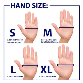 1Pc Практически ръкавици с три пръста Щадящи кожата здрави ръкавици за стрелба с лък Ръкавици за пръсти с три пръста