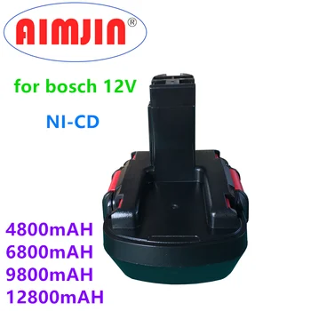 За Bosch 12V4.8/6.8/9.8/12.8Ah PSR акумулаторна батерия GSR 12V AHS GSB GSR 12 VE-2 BAT043 BAT045 BAT046 BAT049 BAT120 BAT139