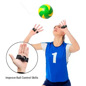 Волейбол Спайк тренировъчен инструмент Треньор по волейбол Компактен размер Регулируем колан за треньор на волейболни шипове за начинаещи