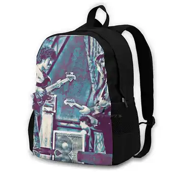 Phil Lynott And Fashion Bags Travel Laptop Backpack Phil Lynott Ireland Irish Metal Guitar Thin