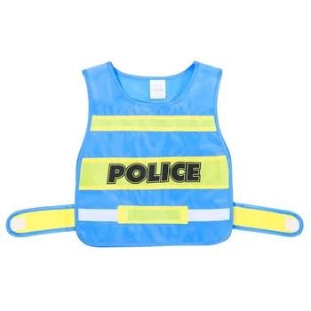 Полицейски костюм Dreses Kids Cosplay Vest костюми Малко дете плат деца за момчета