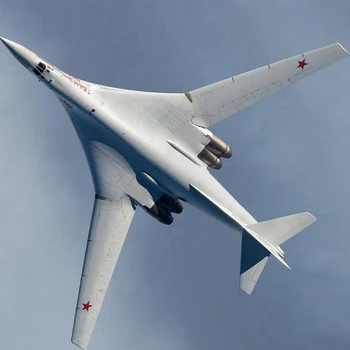 1/100 1/72 мащаб Русия Ту-160 Blackjack бомбардировач DIY занаятчийски самолети 3D хартия модел комплекти играчки военен модел