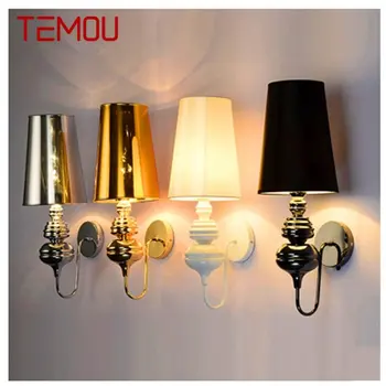 TEMOU Вътрешна проста стена светлина Свещи Модни лампи Модерно творческо приспособление декоративно за дома