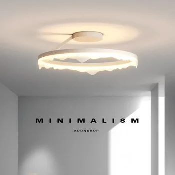 Nordic кръгла Led димиране таван светлини спалня минимализъм модерен таван лампа Led вътрешно осветление лампа осветителни тела Лампари