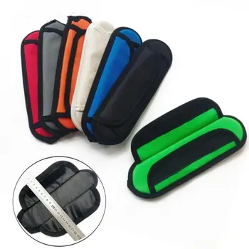 2Pcs Durable Oxford Cloth Opening Shoulder Strap Belt Cushion Pad Pressure-reducing Pad Replacement For Travel Computer Bag