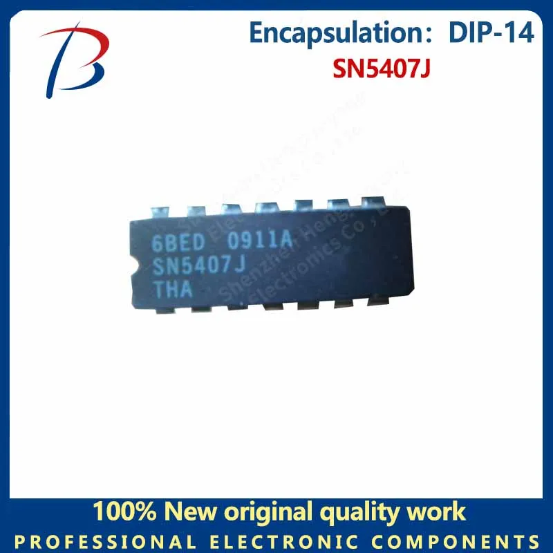 1PCS SN5407J пакет DIP-14 фазов буфер и драйвер