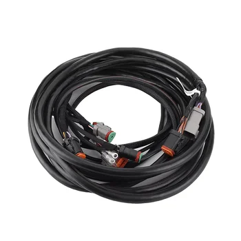  20Ft Основен модулен кабел за окабеляване за запалване 176340 за Johnson/Evinrude/OMC Извънбордов кабел за дистанционно управление на мотора
