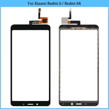 Нов 5.45'' сензорен екран за Xiaomi Redmi 6 сензорен панел сензор дигитайзер LCD предно стъкло за Xiaomi Redmi 6A замяна
