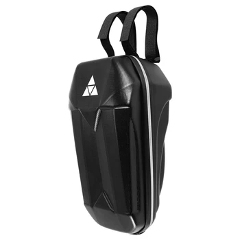  нов скутер чанта за съхранение, 5L голям капацитет твърда черупка пръски водоустойчив скутер предна чанта, чанта за съхранение, кормило чанта