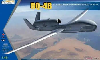 Kinetic K48084 1/48 Мащаб RQ-4B Global Hawk безпилотен летателен апарат 2020 нов