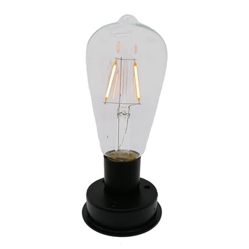 1Pc слънчева LED волфрамова крушка лампа 2800K автоматични светлинни сензори ограда нощни светлини за градинска лампа