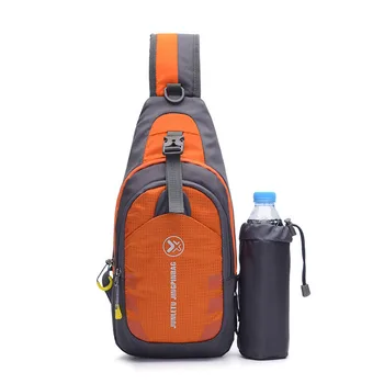 Висококачествена многофункционална спортна раница на открито Чанта за рамо Найлон пратеник чанта Чанта за бутилка вода Раница за пътуване