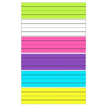 6 цвята магнитни ленти за изречения, ленти за изречения с магнити 12x3in облицовани Y9RF
