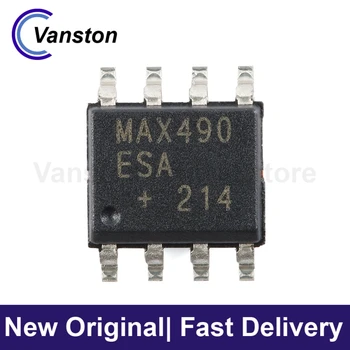 MAX490ESA+T SOP-8 Ниска мощност RS-485/RS-422 приемо-предавателен чип Нов оригинален