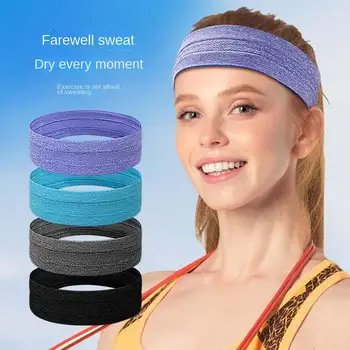 Hair Wrap Brace Head Sweatband Portable Yoga Hair Bands Workout Hair Wrap Spandex Polyester Outdoor