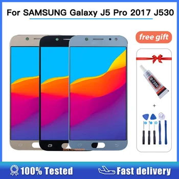 j530 lcd j530f lcd За SAMSUNG Galaxy J5 Pro 2017 J530 J530F SM-J530F LCD дисплей сензорен екран дигитайзер за samsung j5 pro 2017