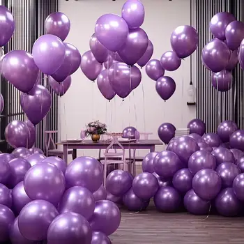 112pcs комплект латекс балон висящи вихри за рожден ден парти стримери бебе душ парти висящи вихри декор