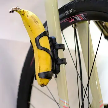 Велосипед банан чаша притежателя MTB Road Bike бутилка багажник клетки велосипед мотоциклет бутилка стойка за колоездене аксесоари за велосипеди черен A5D3