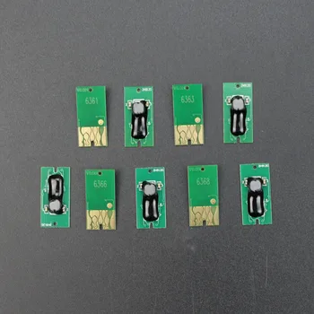 5 цвят 9 цвят 11 цветен чип за касета с мастило за Epson Stylus Pro 7700 9700 7890 9890 7900 9900 принтер T6361-T6369 T636A T636B